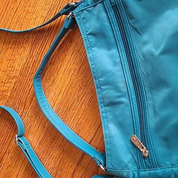 Thirty-one Teal BlueGreen Crossbody Bag - Picture 4 of 14